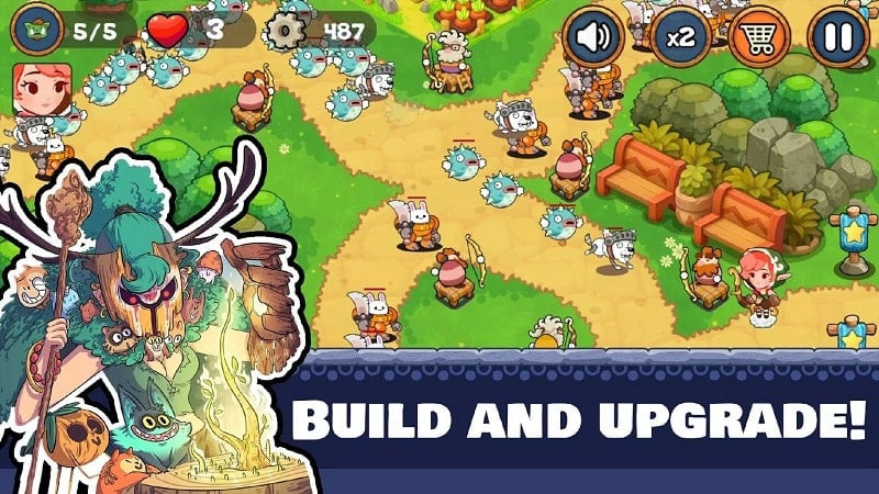 Các anh hùng trong Tower Defense: Kingdom Reborn