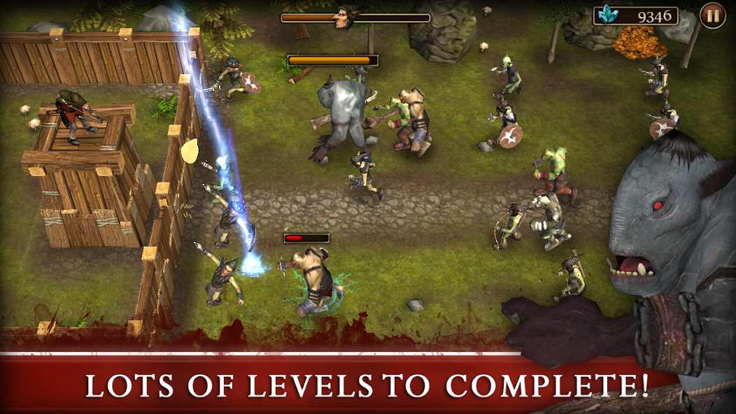Các cấp độ game Three Defenders 2 MOD