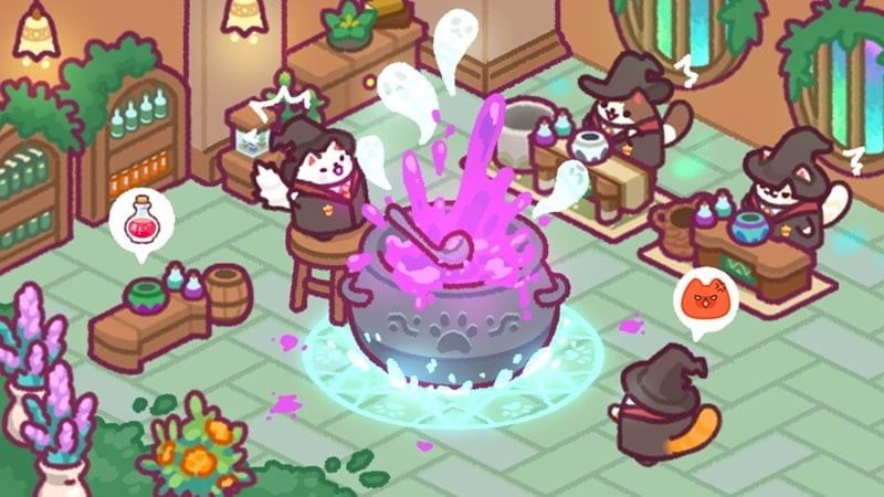 Cat Magic School APK