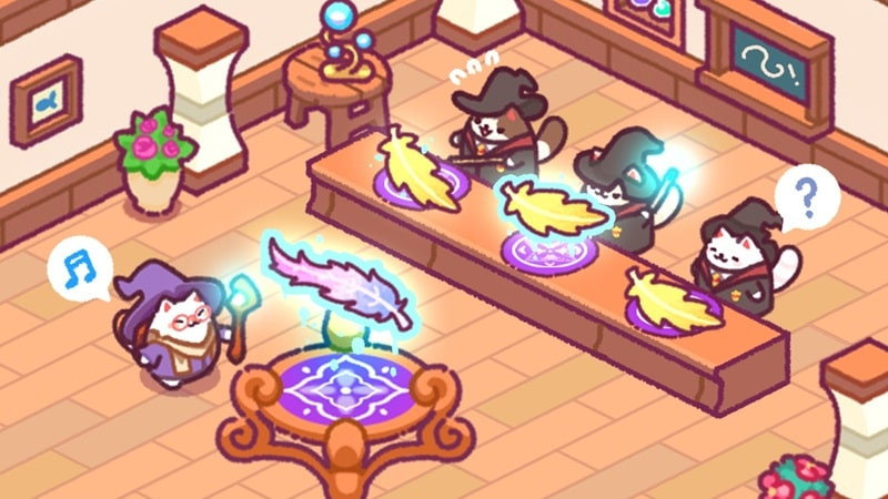 Cat Magic School free