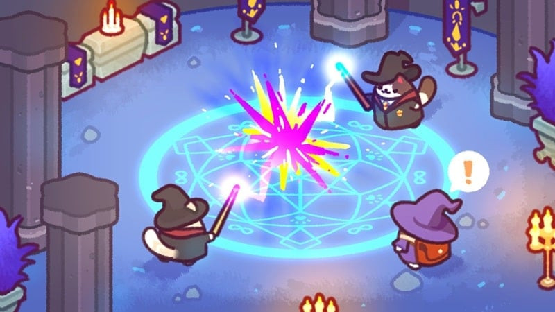 Cat Magic School MOD APK