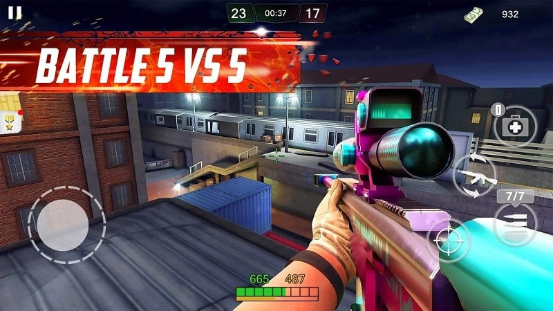 Chế độ nhiều người chơi (Multiplayer Mode) trong Special Ops MOD APK cho phép bạn chiến đấu với những người chơi khác trên toàn thế giới trong các trận đấu thời gian thực, thể hiện kỹ năng và chiến thuật của mình.