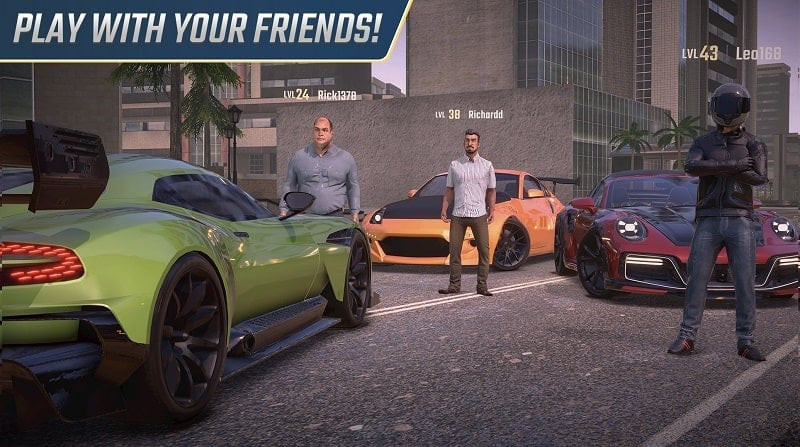 Chế độ nhiều người chơi trong Parking Master Multiplayer 2