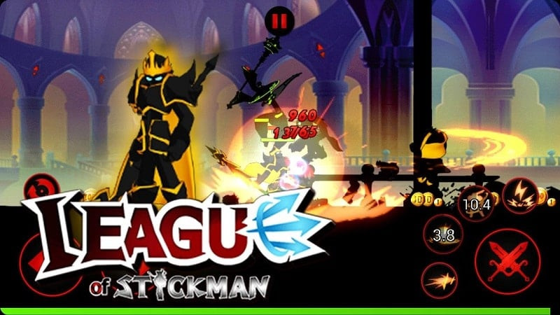 Chiến binh Stickman trong League of Stickman