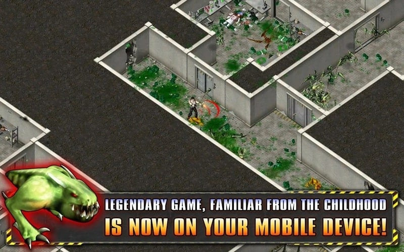 Chiến đấu với quái vật ngoài hành tinh trong Alien Shooter MOD APK