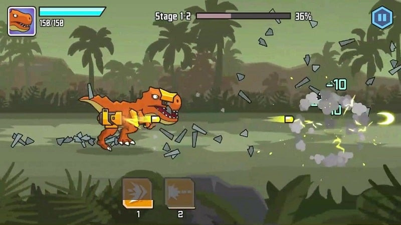 CyberDino T-Rex vs Robots APK - Cuộc chiến chống lại người ngoài hành tinh
