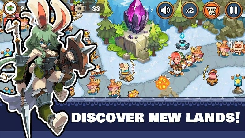 Đồ họa trong Tower Defense: Kingdom Reborn
