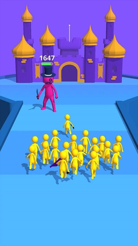 Đội quân hùng hậu trong Join Clash 3D MOD APK