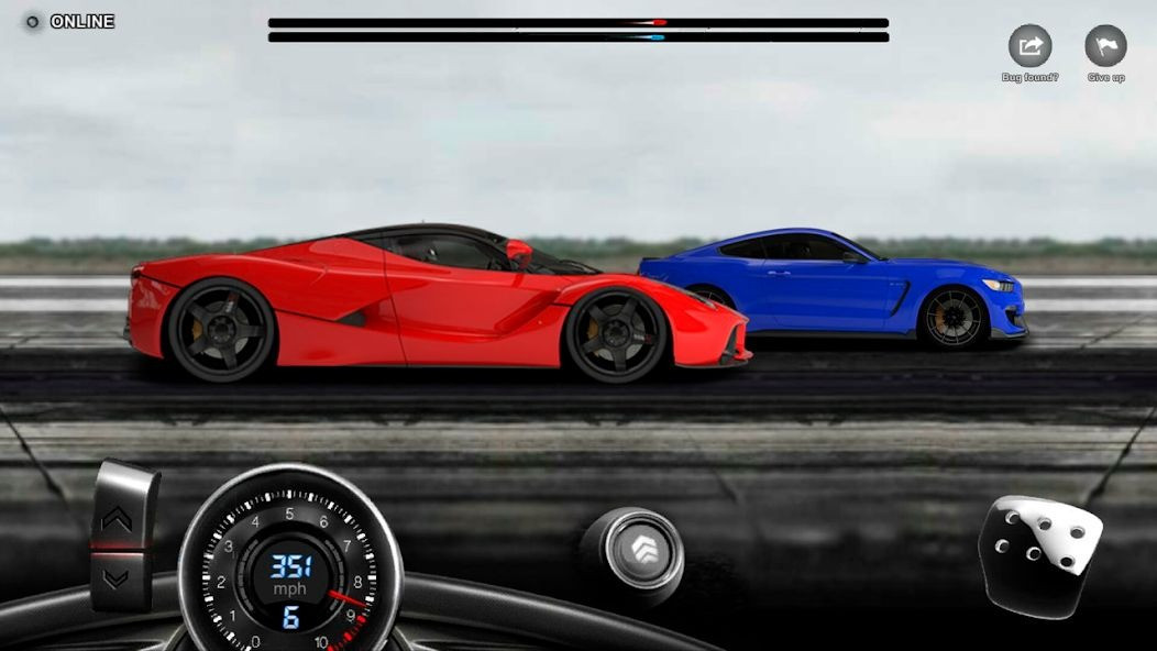 Đua xe tốc độ cao trong Tuner Life Online Drag Racing