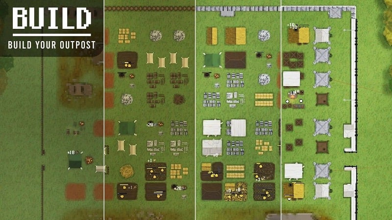 Final Outpost xây dựng căn cứ