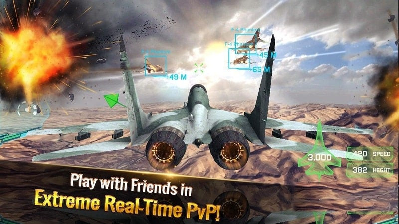 Gọi hỗ trợ trong Ace Fighter