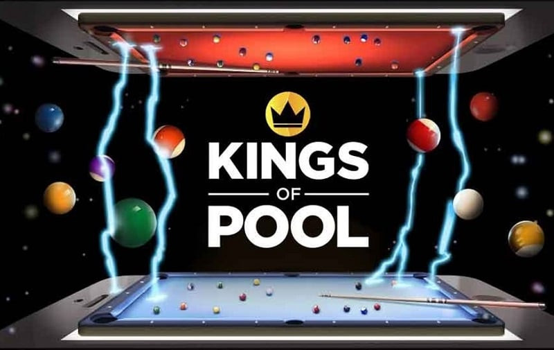 Hình ảnh bàn bida chân thực trong Kings of Pool