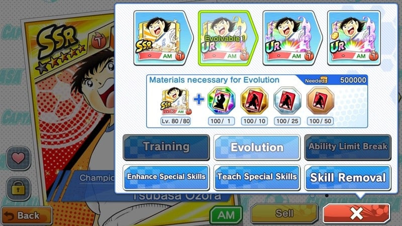 Hình ảnh các chế độ chơi trực tuyến trong Captain Tsubasa Dream Team