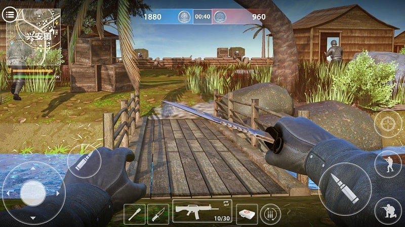Hình ảnh chiến trường trong World War 2 Reborn, tái hiện sự khốc liệt của chiến tranh
