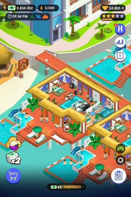 Hình ảnh Hotel Empire Tycoon MOD APK