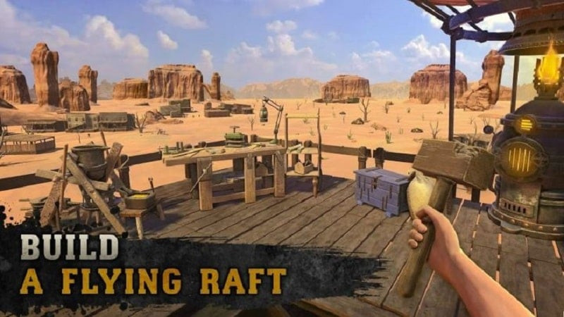 Hình ảnh Raft Survival Desert Nomad mod free