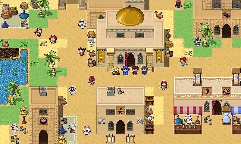 Hình ảnh về cách tăng cấp trong game