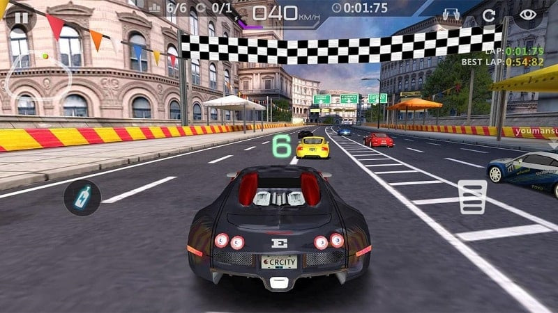 Khám phá đường đua Tokyo trong City Racing 3D MOD APK