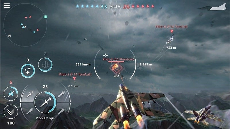 Máy bay chiến đấu Sky Combat