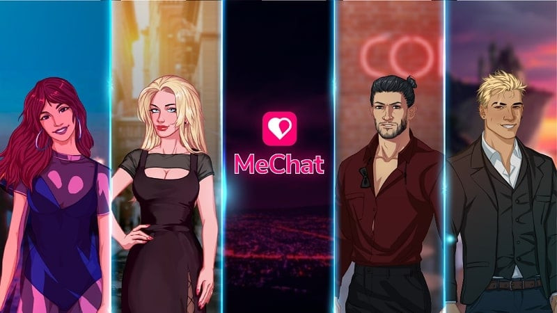 MeChat MOD APK: Mở khóa thế giới hẹn hò ảo
