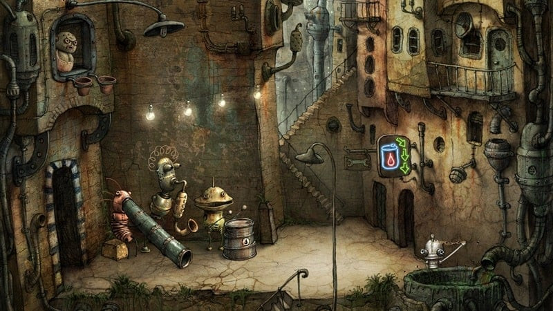 Người máy Josef trong Machinarium MOD APK