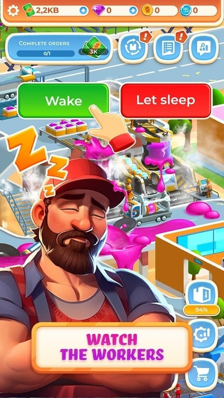 Nhà máy sản xuất kẹo ngọt Berry Factory Tycoon