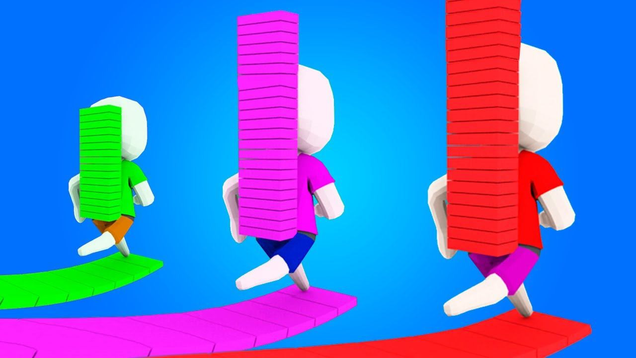 Nhân vật Stickman trong Bridge Race