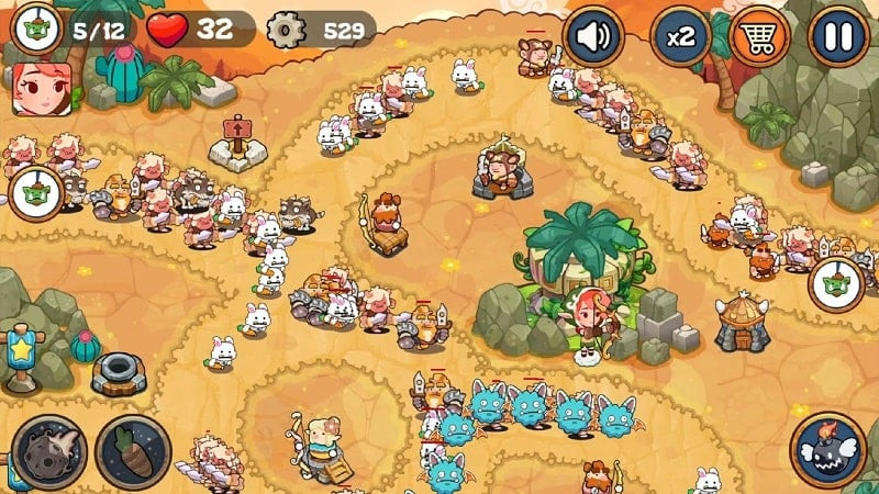 Tháp phòng thủ trong Tower Defense: Kingdom Reborn