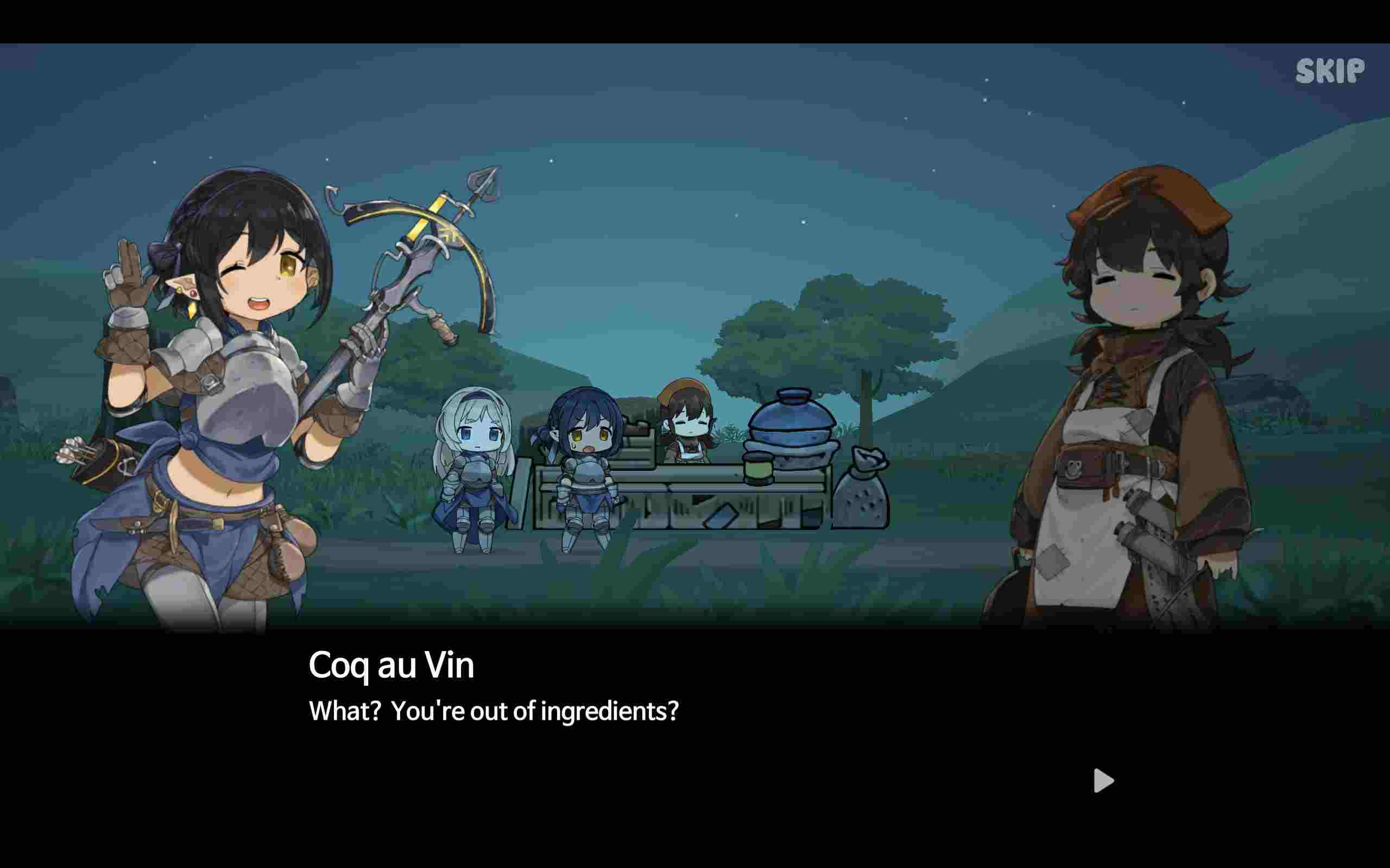Tùy biến nhân vật Bistro Heroes