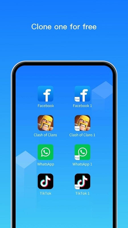 Ứng dụng nhân bản Clone App trên điện thoại Android