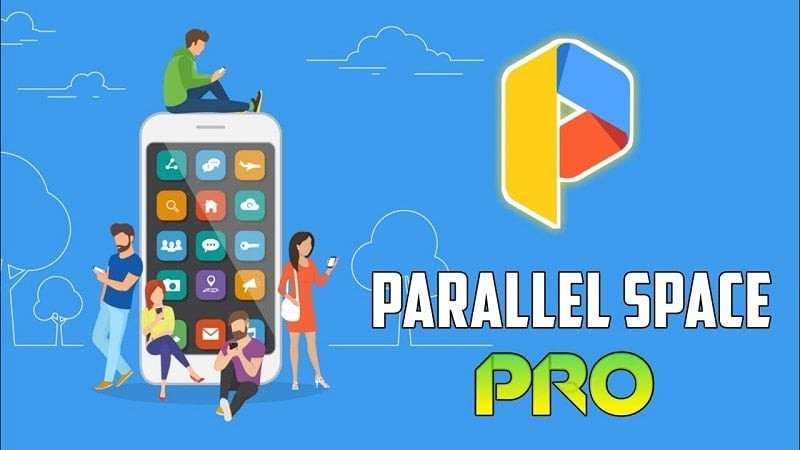 Ứng dụng Parallel Space Pro cho phép nhân bản và chạy nhiều tài khoản ứng dụng đồng thời trên Android, mang lại sự tiện lợi cho người dùng muốn tách biệt công việc và cuộc sống cá nhân, hoặc quản lý nhiều tài khoản mạng xã hội, game trên cùng một thiết bị.