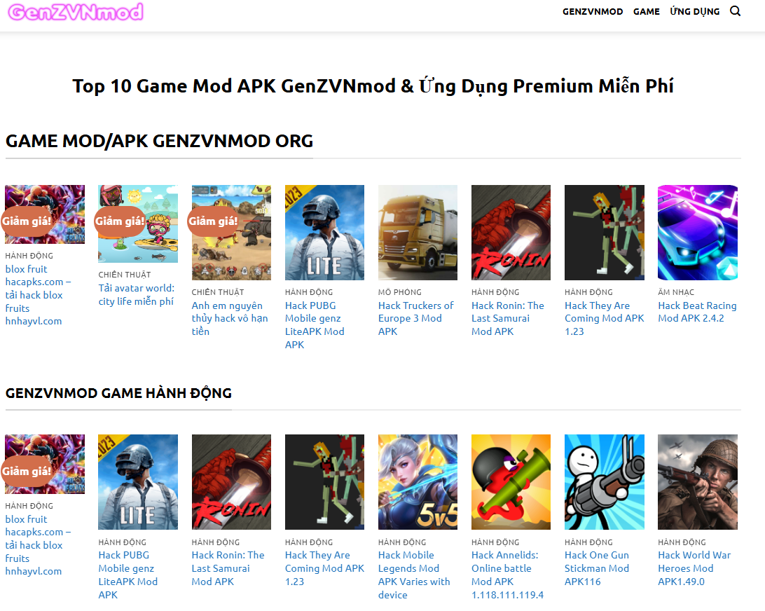 GenZVNmod cực kì an toàn